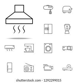 kitchen hoods icon. web icons universal set for web and mobile