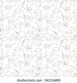 Kitchen house design seamless background texture pattern