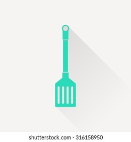 kitchen icon of cooking scoop