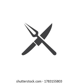 Kitchen icon cooking tools vector flat design