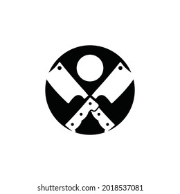 Icono de cocina herramientas de cocina vector diseño plano