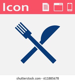 kitchen icon of crossed fork and knife