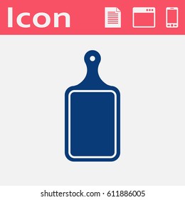 kitchen icon of cutting board