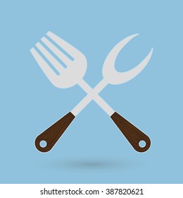Kitchen icon design 