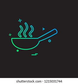 Kitchen icon design vector 