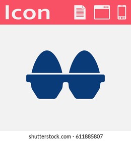 kitchen icon of eggs