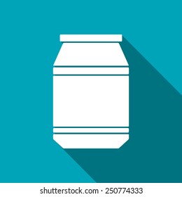 kitchen icon of jar