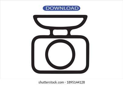 Küchensymbol oder Logo einzeln auf Zeichen, Vektorgrafik - hochwertige Vektorsymbole in schwarzem Stil.