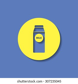 kitchen icon of milk