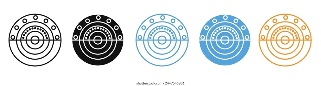 Kitchen Icon for Non-Stick Culinary Utensils and Cookware