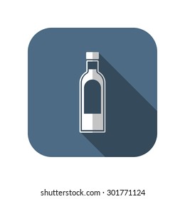 kitchen icon of oil bottle