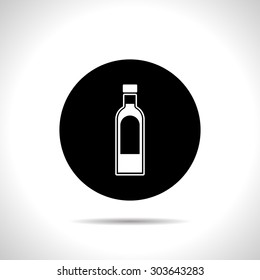 kitchen icon of oil bottle