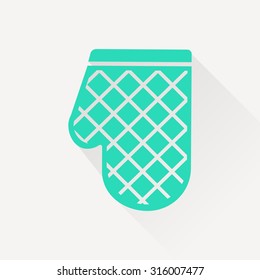 kitchen icon of potholder