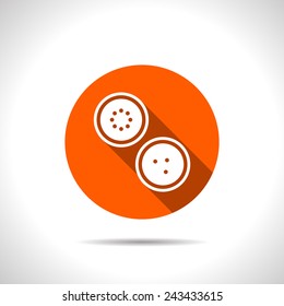 kitchen icon of salt and pepper