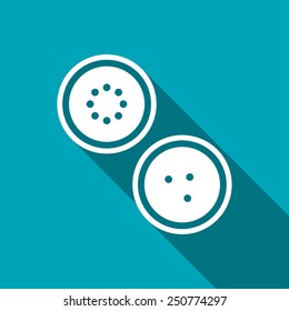 kitchen icon of salt and pepper