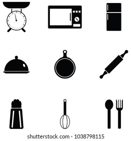 kitchen icon set