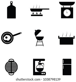 kitchen icon set