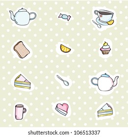Kitchen icon set