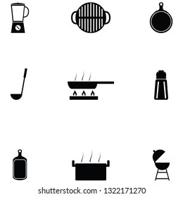 kitchen icon set