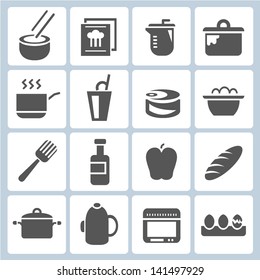 kitchen icon set