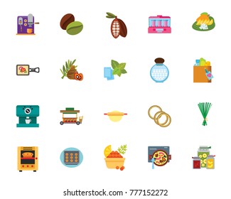 Kitchen icon set