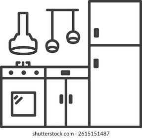 kitchen icon vector illustration concept