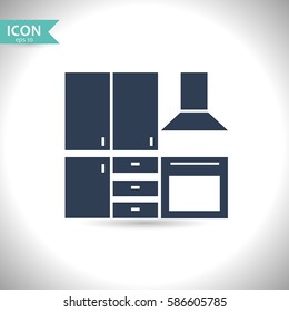 Kitchen Icon. Vector, Illustration, Eps10.