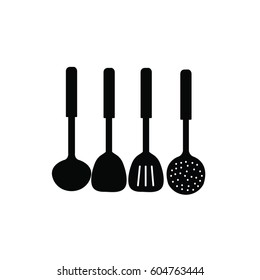 Kitchen icon Vector Illustration on the white background.