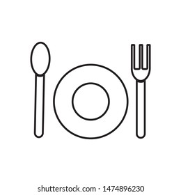 kitchen icon vector illustration template