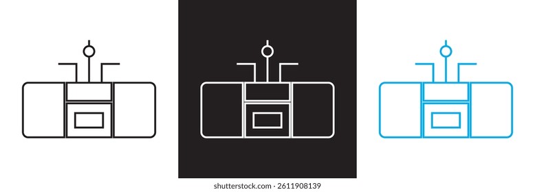  kitchen icon. Vector for websites, mobile interfaces, presentations, banner, visual branding etc. Vector illustration. EPS 10
