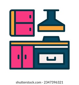 icono de cocina para tu sitio web, móvil, presentación y diseño de logotipo.