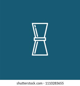 Kitchen icon.Jigger vector.Barmen symbol for web and mobile apps design