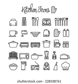 Kitchen icons