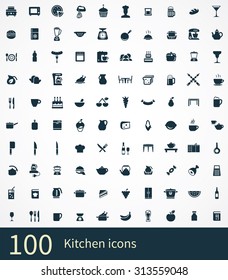 kitchen Icons Vector set