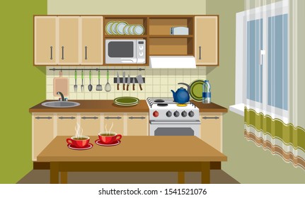 31,644 Kitchen Detail Stock Vectors, Images & Vector Art | Shutterstock