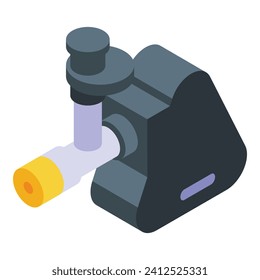 Küchensaft Symbol isometrische Vektorgrafik. Herstellungsausrüstung. Maschinenbauer