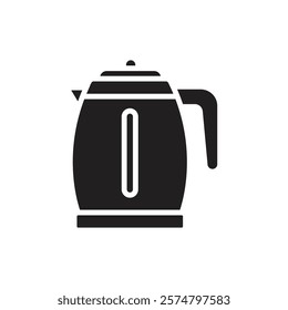 Kitchen Kettle Filled Icon Vector Illustration