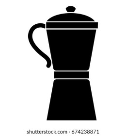 kitchen kettle isolated icon