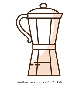kitchen kettle isolated icon