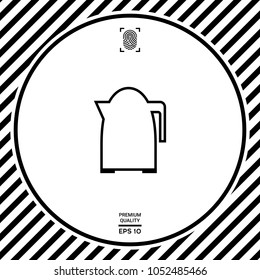 Kitchen Kettle linear icon