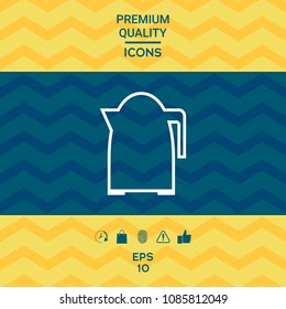Kitchen Kettle linear icon