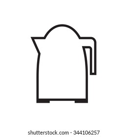 Kitchen Kettle linear icon