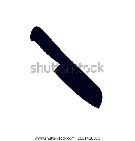 kitchen knife chef steel blade vector emoji illustration symbol sign icon