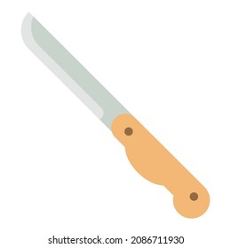 kitchen knife clip art vector illustration