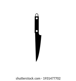 Kitchen knife. Cute vector icon