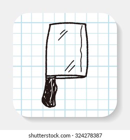 Kitchen knife doodle
