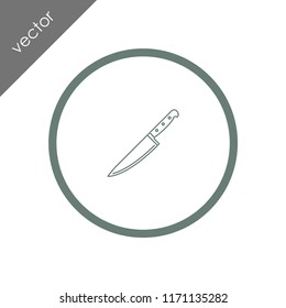 kitchen knife icon