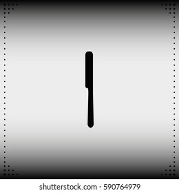 Kitchen knife icon.