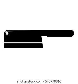 Kitchen knife icon. Simple illustration of kitchen knife vector icon for web
