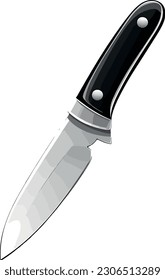 A kitchen knife icon is a simplified graphical representation of a standard kitchen knife.